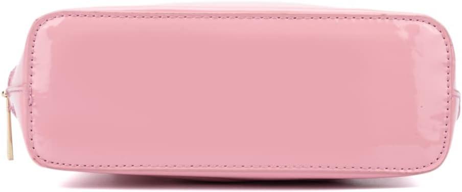 imageOlivia Miller Girls Fashion Lorena Pink Mini Patent Faux Leather Crossbody Bag Casual Adjustable Shoulder Strap Cute Purse Handbag for Kids ampamp Toddlers