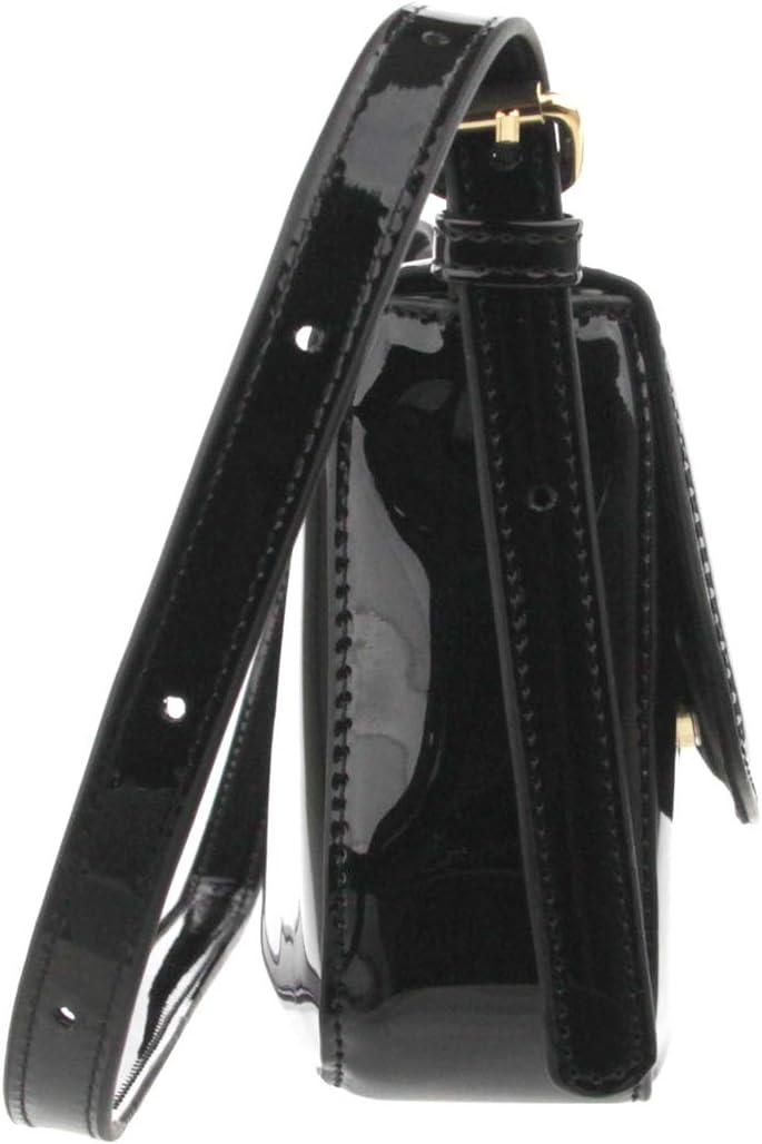 imageOlivia Miller Women Leila Faux Patent Leather Shoulder Bag w Adjustable Strap Casual 90s Y2K Retro Evening Purse Handbag