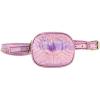 imageOlivia Miller Girls Round Holographic Iridescent Quilted Fanny Pack Waist Bag
