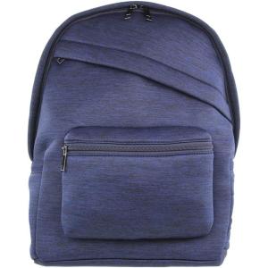Olivia Miller Women’s Blue Basic Classic Casual Lightweight Laptop Tablet Holder Front Pocket College Work Commute Travel Daypack Business Weekender Backpack