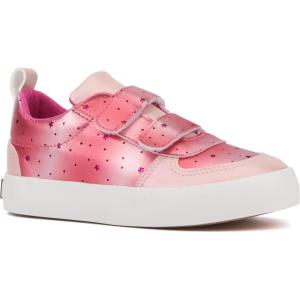 Olivia Miller Girls Toddler Good Luck Low Top, Round Toe Sneakers, Thermoplastic Rubber Outsole(Rose)