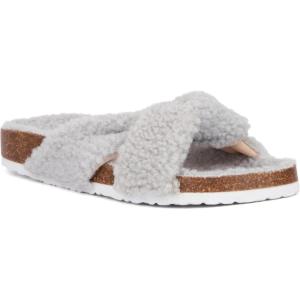 Olivia Miller Womens Gloria Slide, Round Toe Sandals, Ethylene Vinyl Acetate Outsole