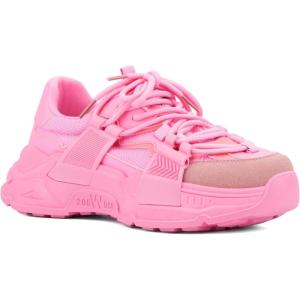 Olivia Miller Womens Love Story Low Top, Round Sneakers, Rubber Outsole(Pink)