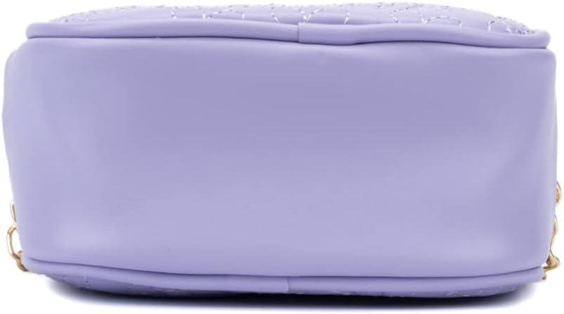 imageOlivia Miller Girls Fashion Giorgia Lavender Mini Flower Embroidered Crossbody Bag Casual Adjustable Shoulder Strap Cute Purse Handbag for Kids ampamp Toddlers