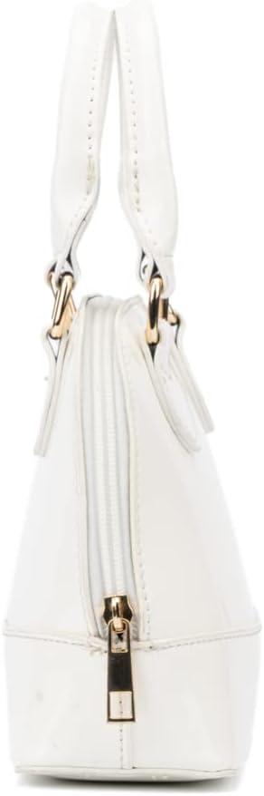imageOlivia Miller Girls Fashion Lorena White Mini Patent Faux Leather Crossbody Bag Casual Adjustable Shoulder Strap Cute Purse Handbag for Kids ampamp Toddlers