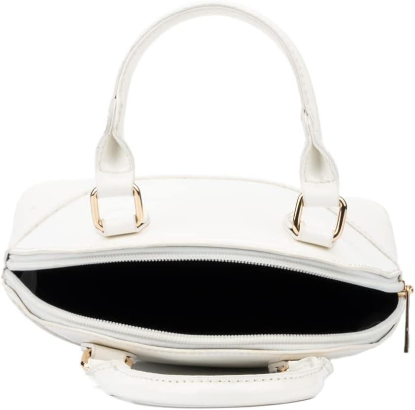 imageOlivia Miller Girls Fashion Lorena White Mini Patent Faux Leather Crossbody Bag Casual Adjustable Shoulder Strap Cute Purse Handbag for Kids ampamp Toddlers