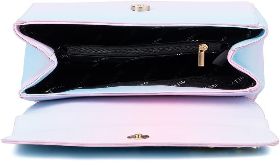 imageOlivia Miller Women Fashion Cassia Faux PU Leather w Gold Butterflies Crossbody Satchel Bag Casual Trendy Purse Handbag