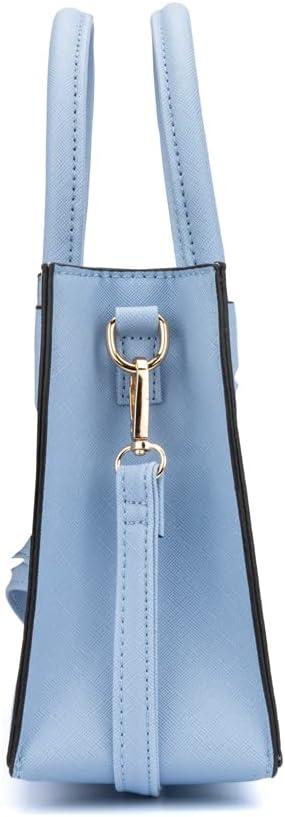 imageOlivia Miller Womens Fashion Ezra Mini Faux PU Leather Crossbody Tote Satchel Bag Everyday Small Casual Work Purse Handbag