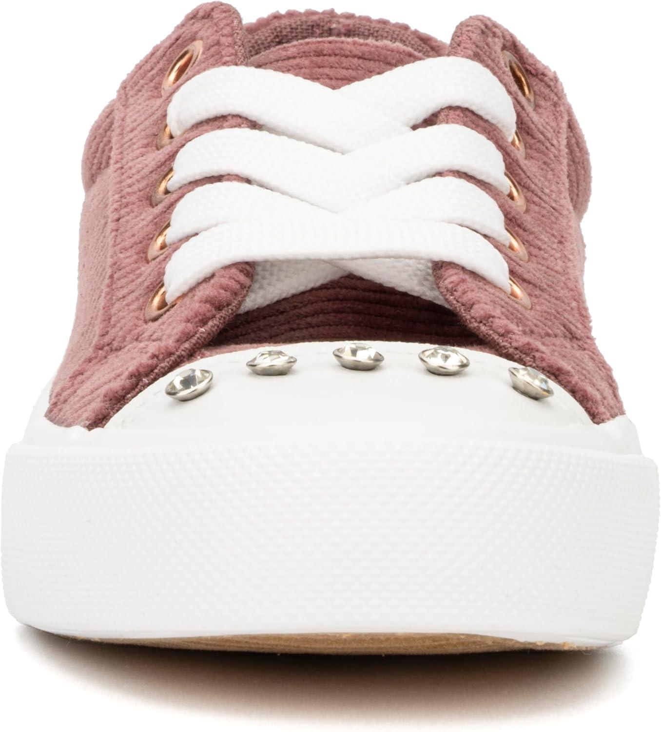 imageOlivia Miller Girls Adventure Kick Low Top Plain Sneakers Textile Outsole