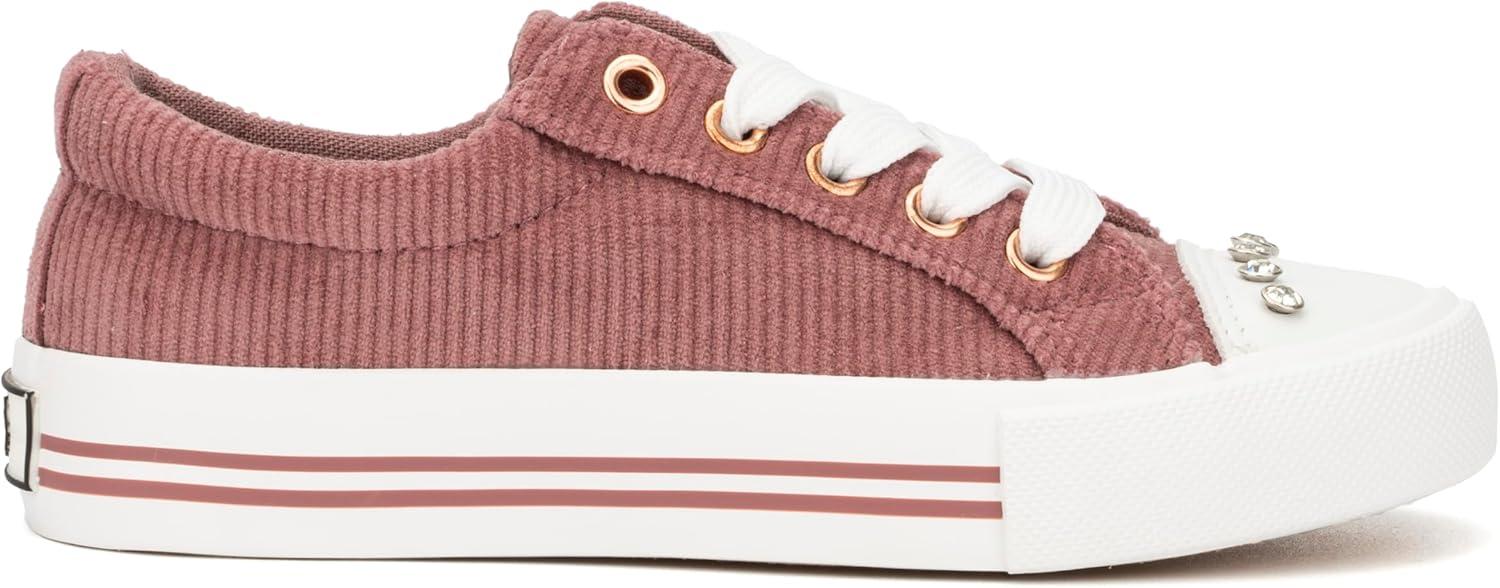 imageOlivia Miller Girls Adventure Kick Low Top Plain Sneakers Textile Outsole