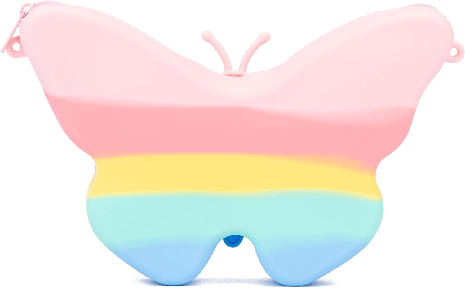imageOlivia Miller Girl Fashion Mini Rainbow Pop It Fidget Adjustable Crossbody Bag Casual Cute Purse Handbag for Kids amp Toddlers