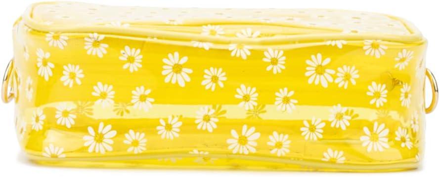 imageOlivia Miller Girls Fashion Larisa Yellow Mini Clear Daisy Flowers Crossbody Bag Casual Adjustable Shoulder Strap Cute Purse Handbag for Kids amp Toddlers