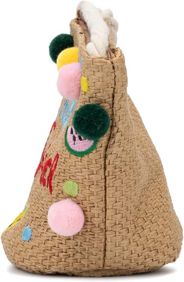 imageOlivia Miller Girls Fashion Zuri Natural Beige Mini Straw Jute Crossbody Bag Casual Shoulder Strap Cute Purse Handbag for Kids amp Toddlers