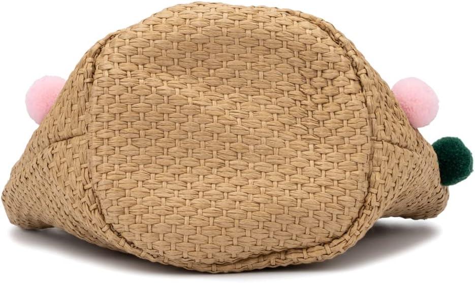 imageOlivia Miller Girls Fashion Zuri Natural Beige Mini Straw Jute Crossbody Bag Casual Shoulder Strap Cute Purse Handbag for Kids amp Toddlers