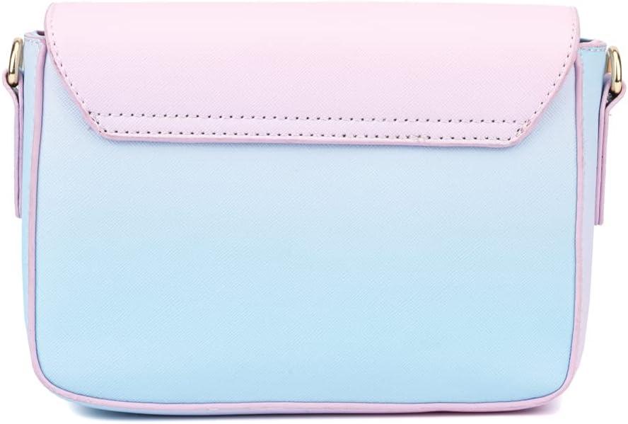imageOlivia Miller Womens Fashion Leilani Faux PU Leather w Gold Butterflies Small Crossbody Bag Casual Trendy Purse Handbag