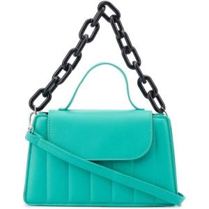 Olivia Miller Women’s Fashion Oliver Faux PU Leather w Chain Detail, Small Crossbody Bag, Evening Casual Work Purse Handbag