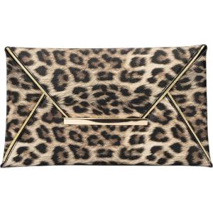 Olivia Miller Women’s Fashion Rae Rhinestone Envelope Clutch, Crystal Shimmery Evening Handbag, Wedding Prom Party Pouch Bag