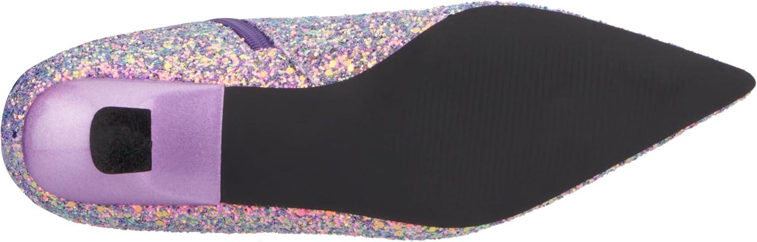 imageOlivia Miller Womens Mars Tall Pointed Toe Boots Rubber OutsoleLilac Multi