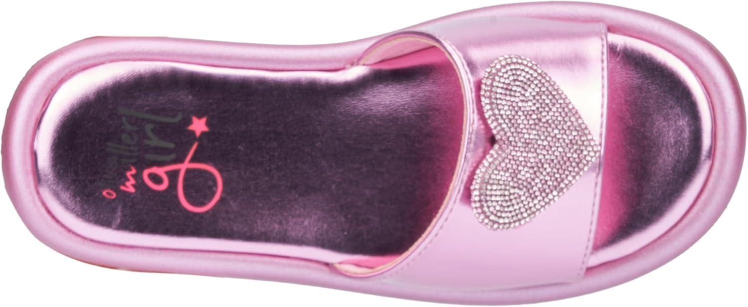 imageOlivia Miller Girls Amor Platform Round Sandals Rubber Outsole