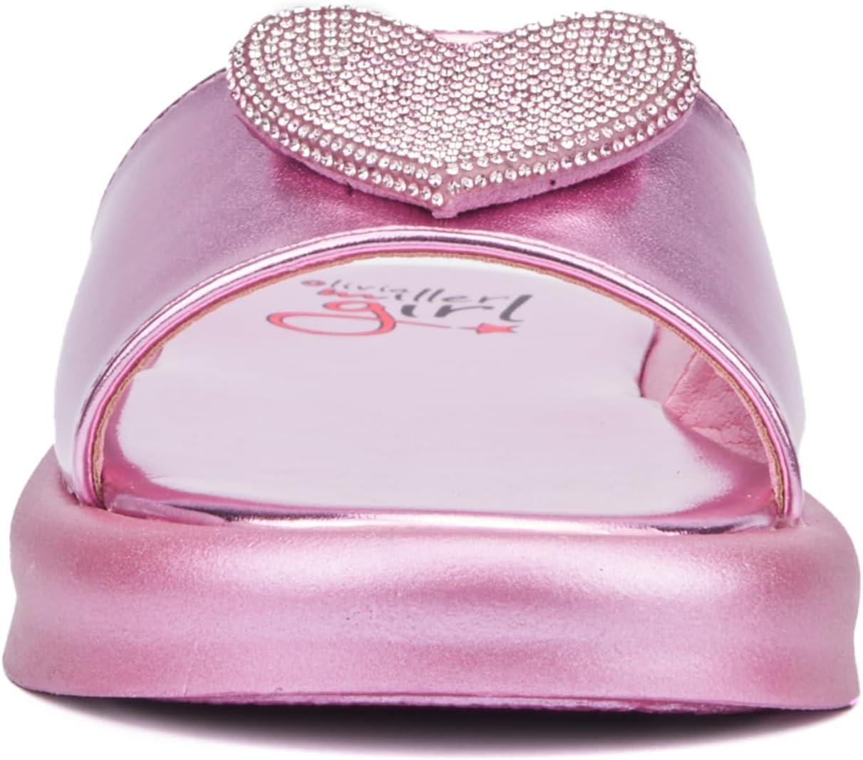 imageOlivia Miller Girls Amor Platform Round Sandals Rubber Outsole