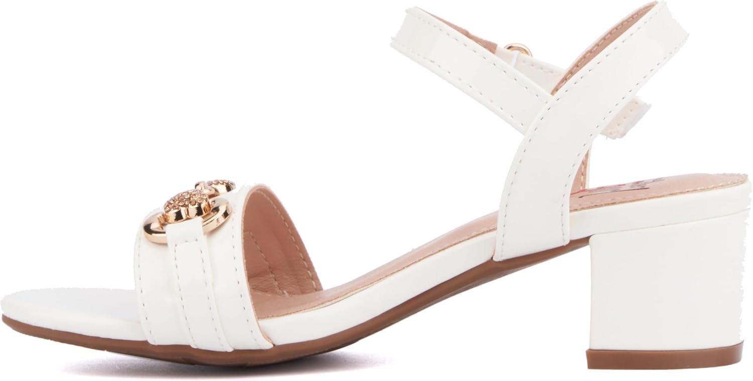 imageOlivia Miller Girls Babe Slide Round Heels Rubber Outsole