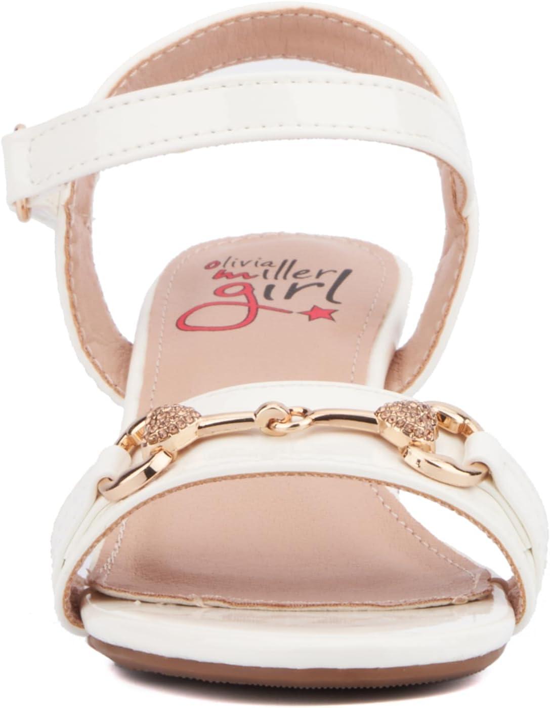 imageOlivia Miller Girls Babe Slide Round Heels Rubber Outsole