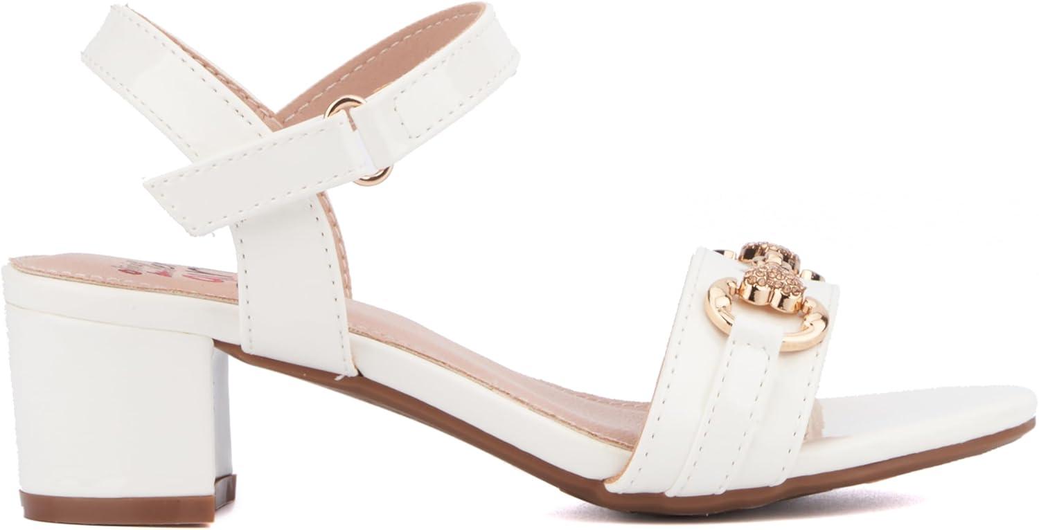 imageOlivia Miller Girls Babe Slide Round Heels Rubber Outsole