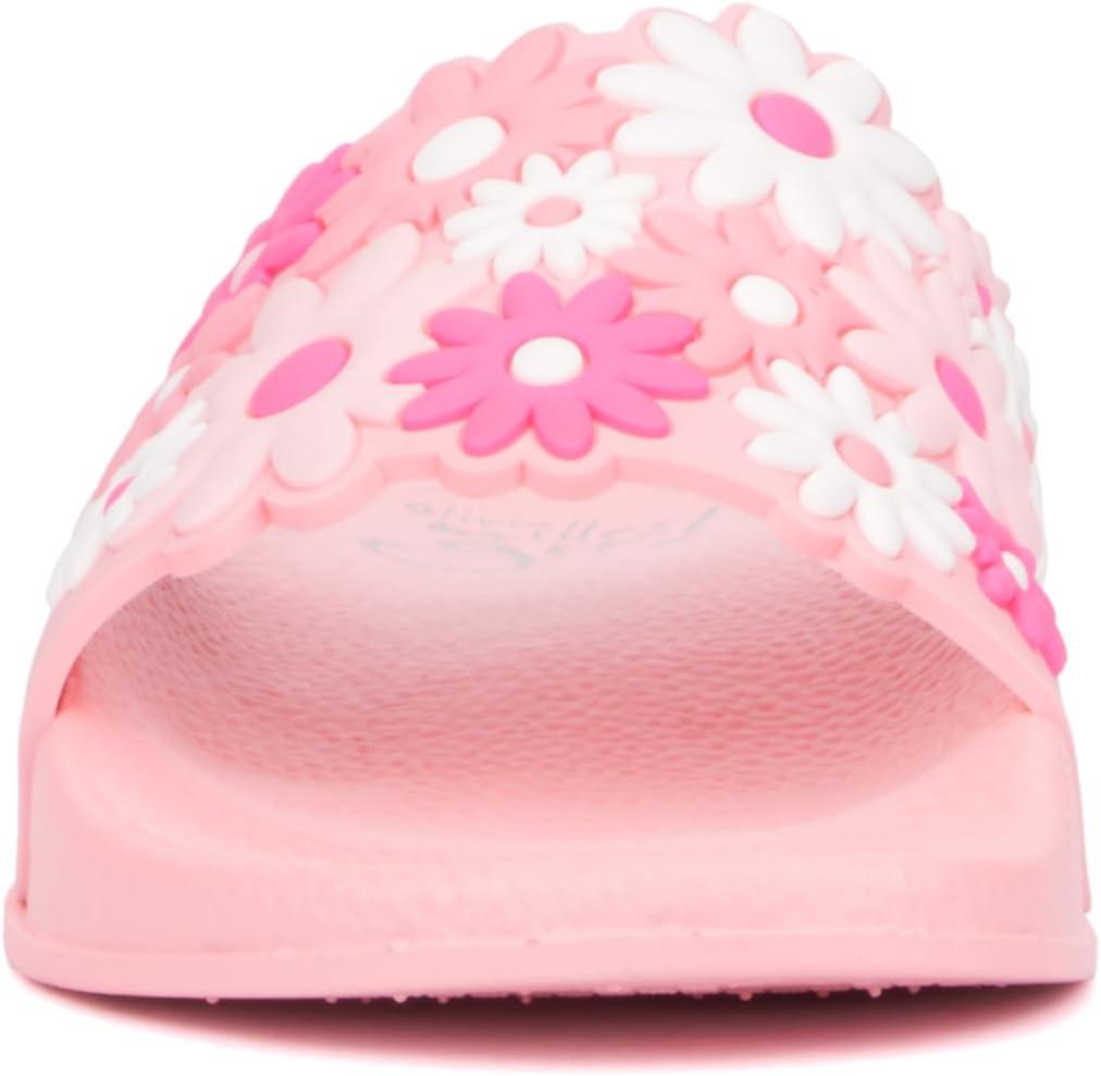 imageOlivia Miller Girls Cool Gurl Slide ROUND Slippers Polyvinyl Chloride Outsole