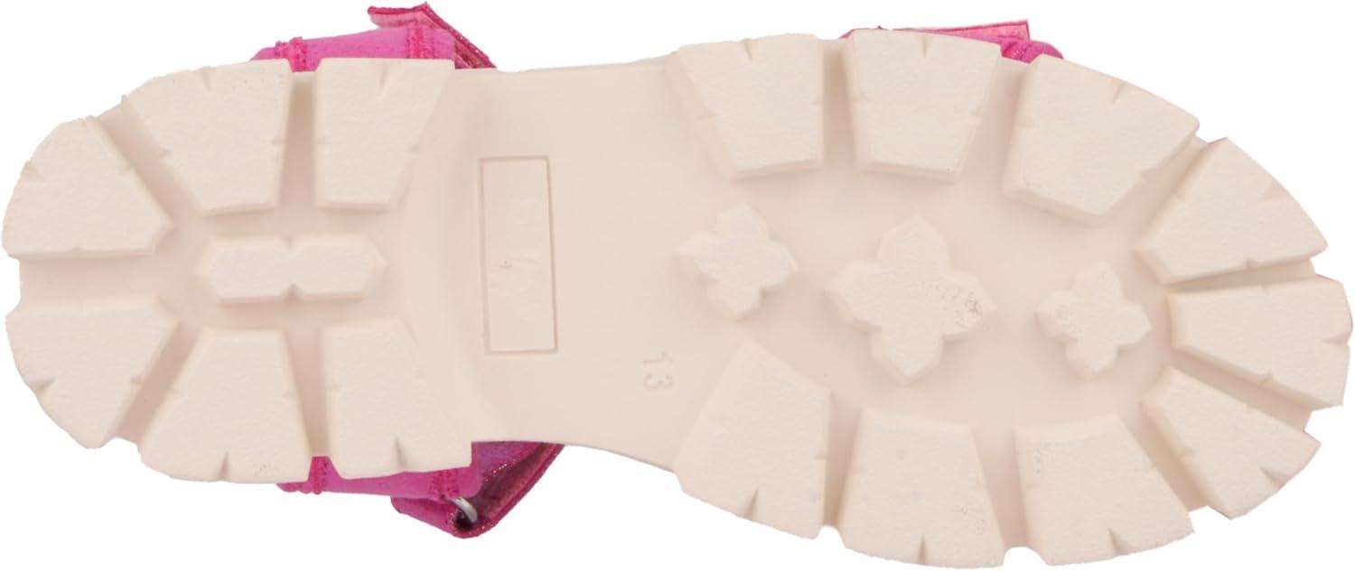 imageOlivia Miller Girls Hoorayyy Platform Round Sandals Rubber Outsole