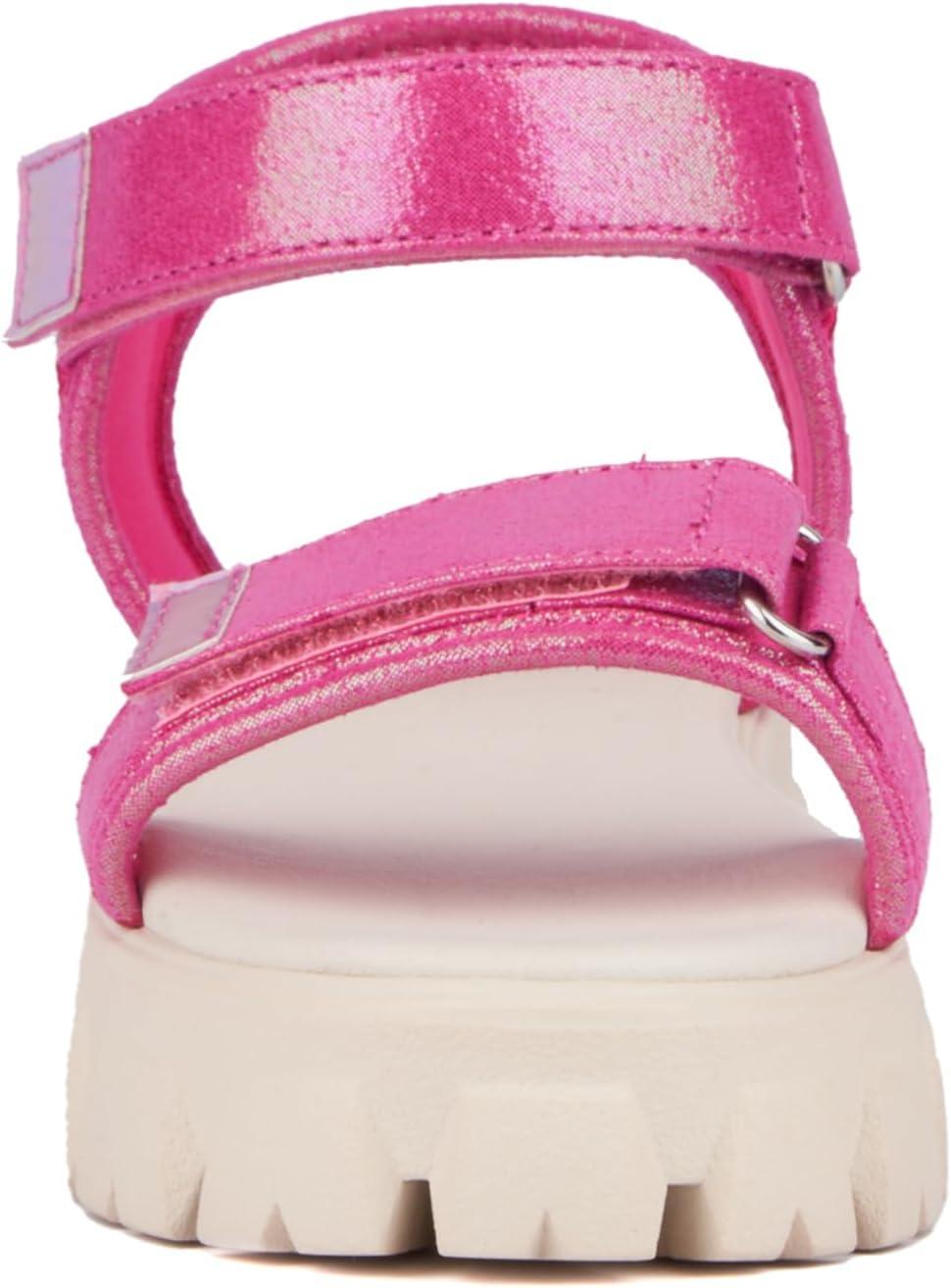 imageOlivia Miller Girls Hoorayyy Platform Round Sandals Rubber Outsole