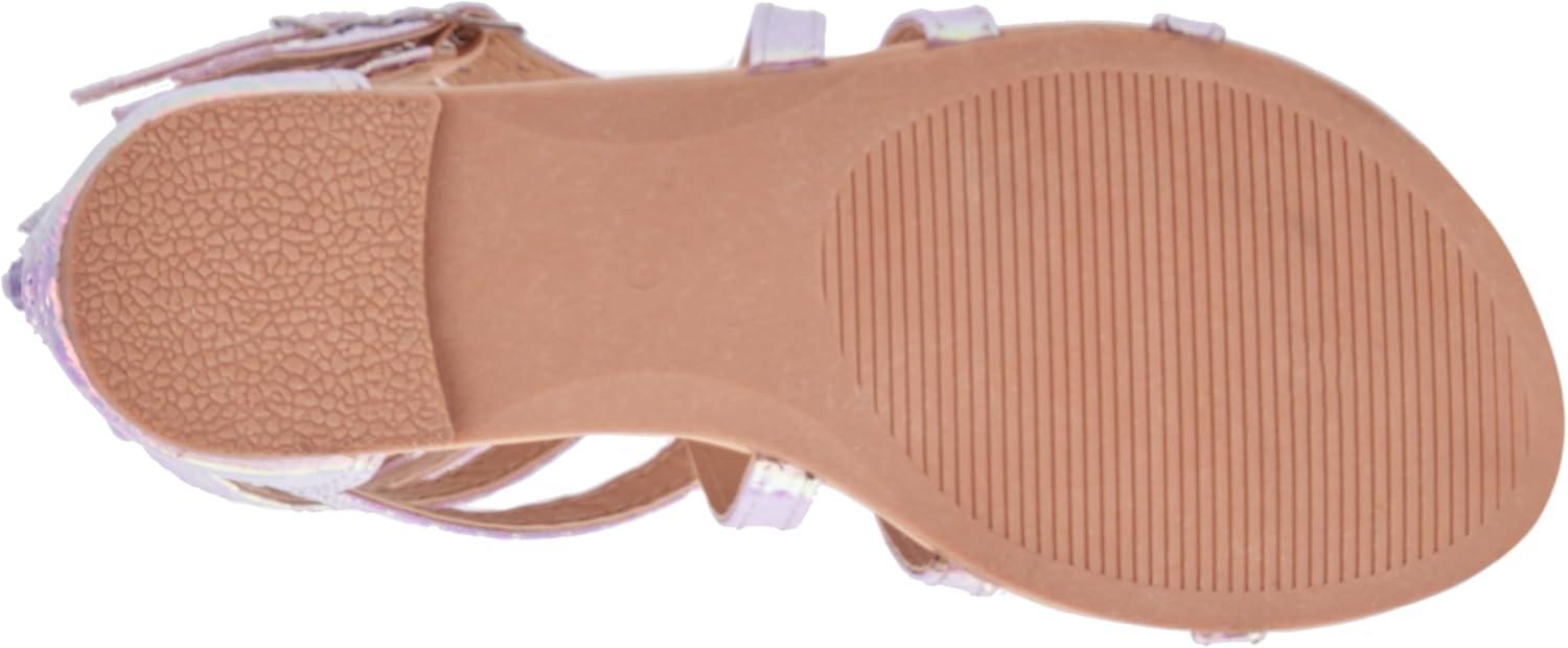 imageOlivia Miller Girls Lucky Ankle Strap Round Sandals Rubber Outsole