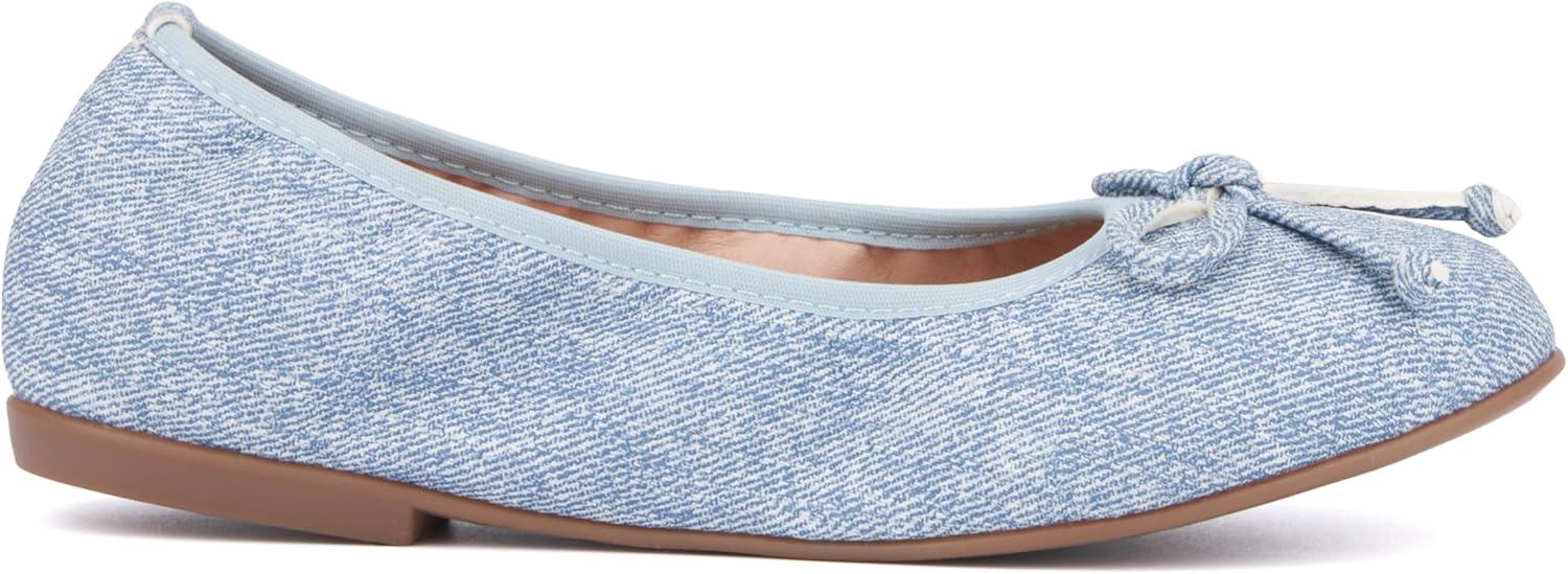imageOlivia Miller Girls Princess Ballet Round Flats Rubber Outsole