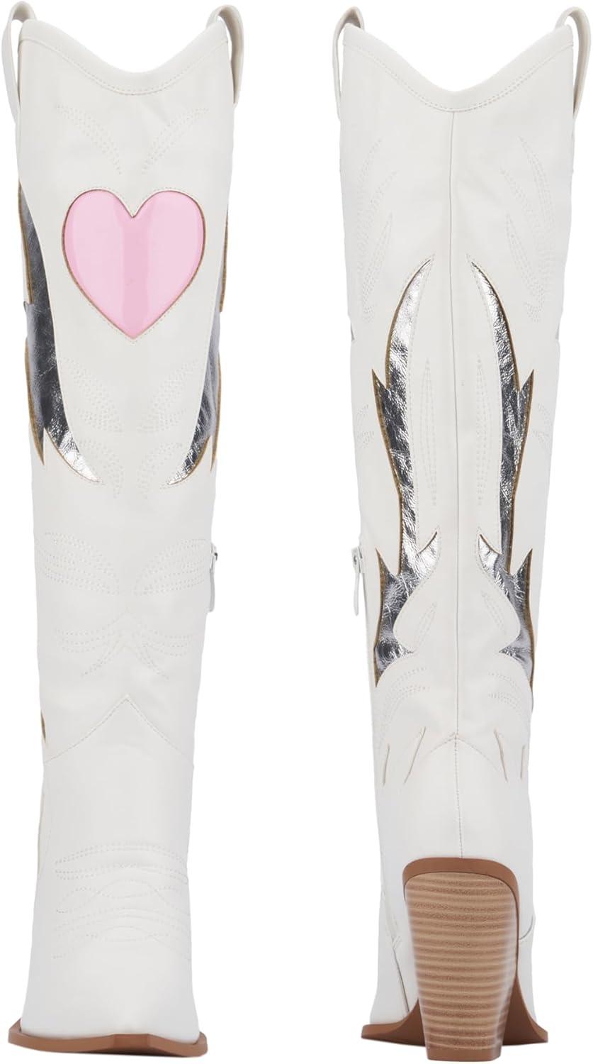 imageOlivia Miller Womens Blushing Beauty Western POINTED Boots Rubber Outsole
