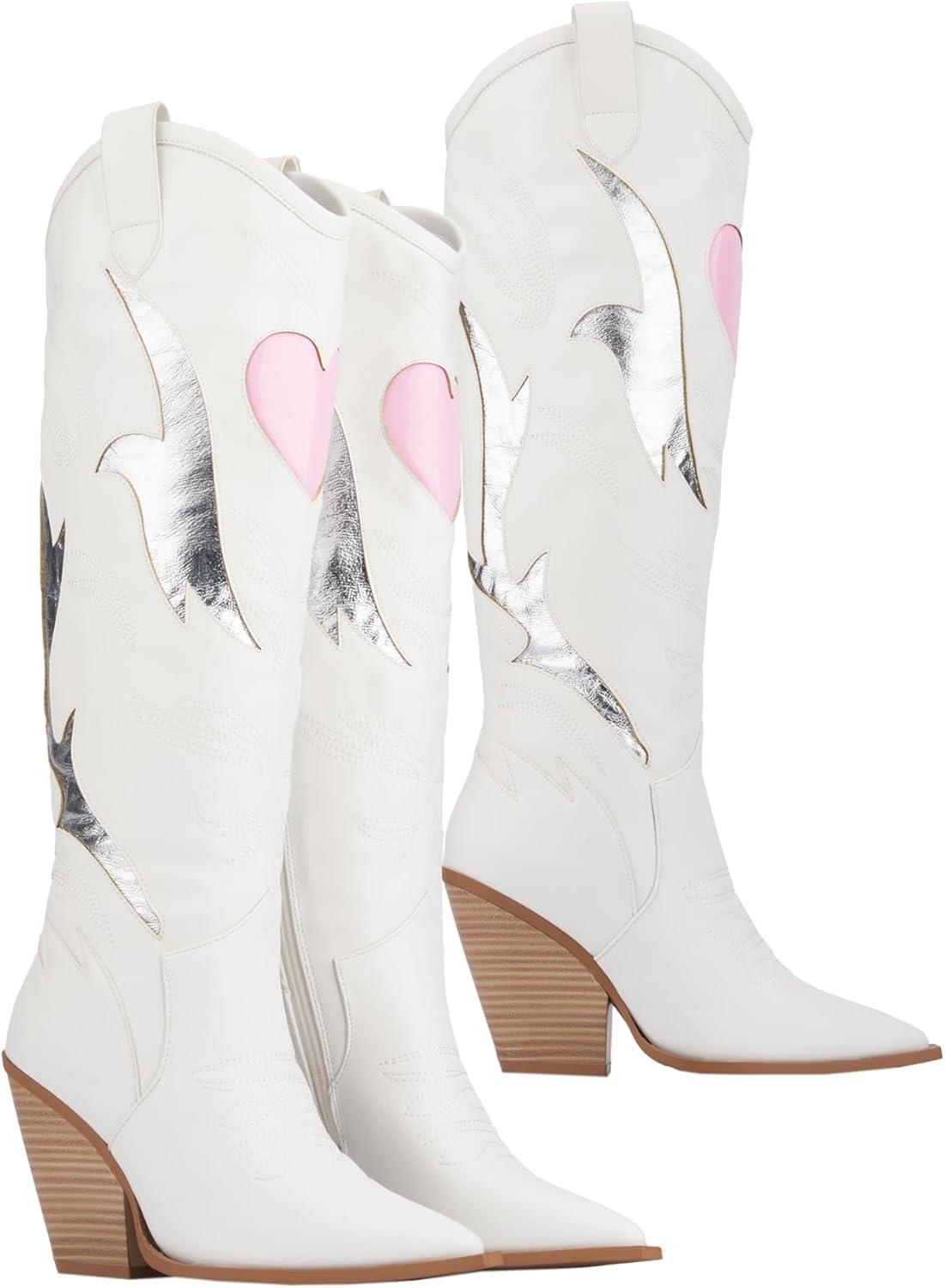 imageOlivia Miller Womens Blushing Beauty Western POINTED Boots Rubber Outsole
