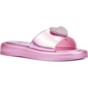 Olivia Miller Girls Amor Platform, Round Sandals, Rubber Outsole