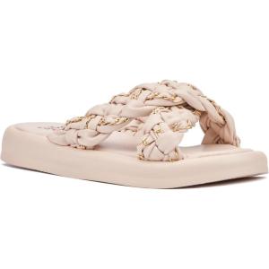 Olivia Miller Girls Lol Slide, Round Sandals, Rubber Outsole