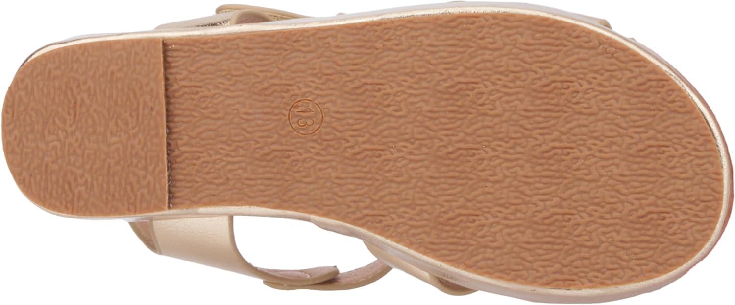 imageOlivia Miller Girls Sweetie Wedge Round Heels Rubber Outsole