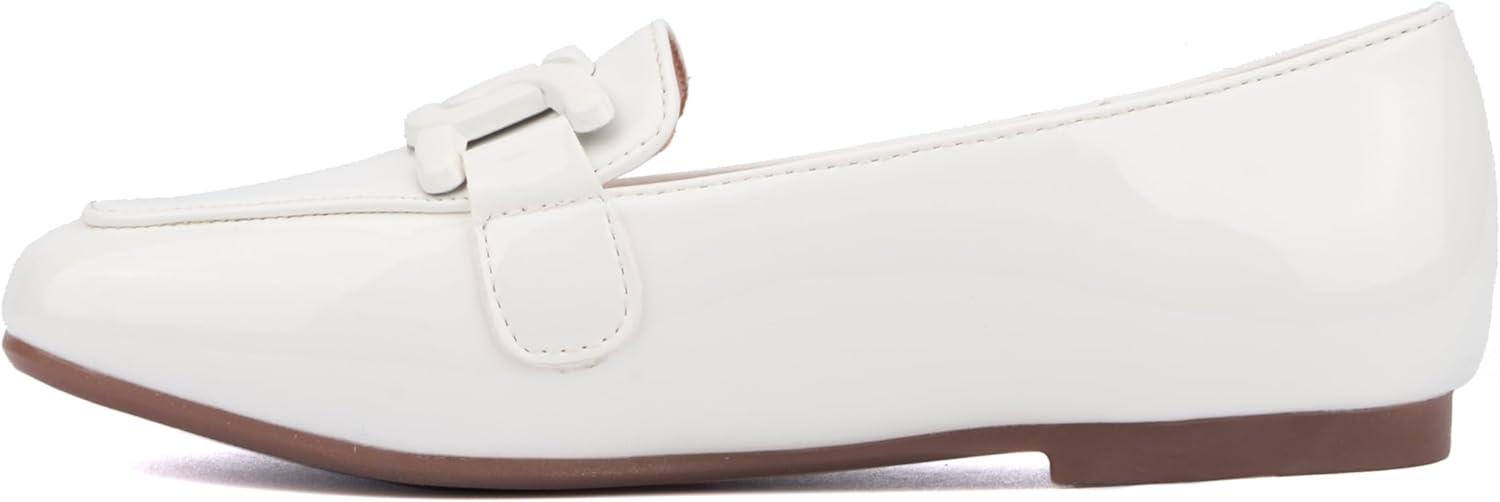imageOlivia Miller Girls Yippee Ballet Round Flats Rubber Outsole