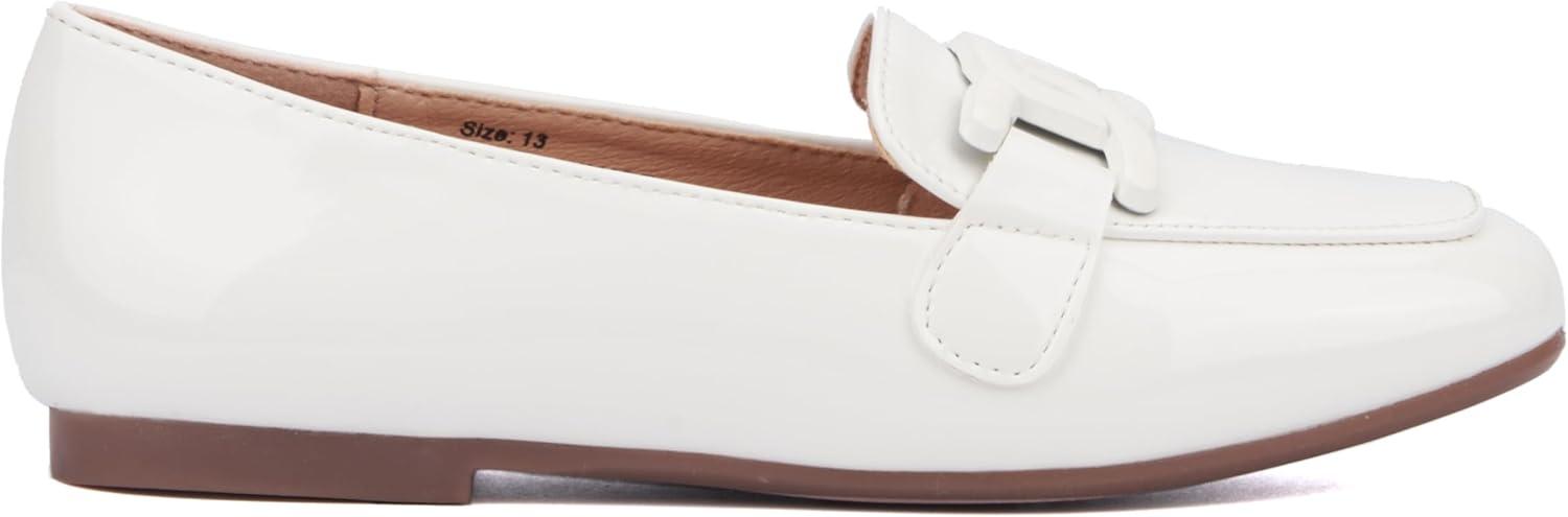 imageOlivia Miller Girls Yippee Ballet Round Flats Rubber Outsole