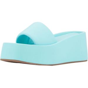 Olivia Miller Womens Uproar Wedge, Square Sandals, Tpr Outsole