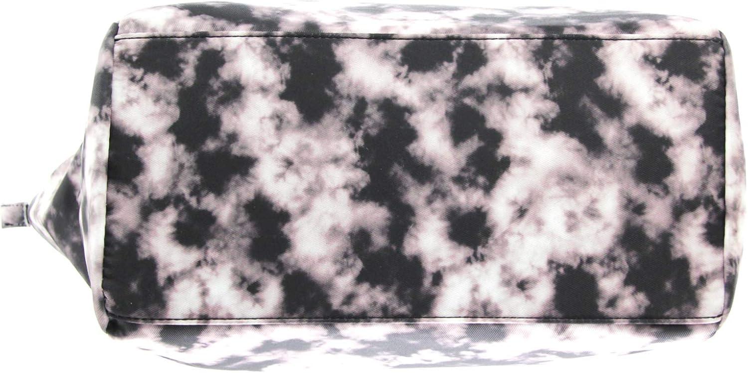 imageOlivia Miller Womens Cute Tie Dye Fabric Canvas Tote with Matching Pouch Set