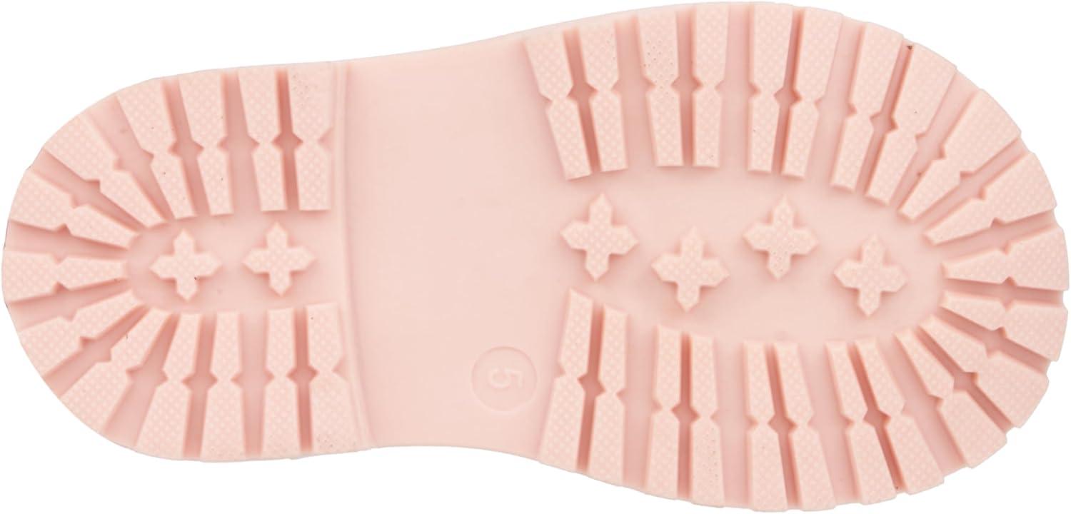 imageOlivia Miller Girls Petal Ankle Round Toe Boots Thermoplastic Rubber Outsole