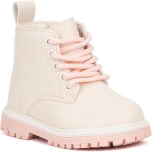 Olivia Miller Girls Petal Ankle, Round Toe Boots, Thermoplastic Rubber Outsole
