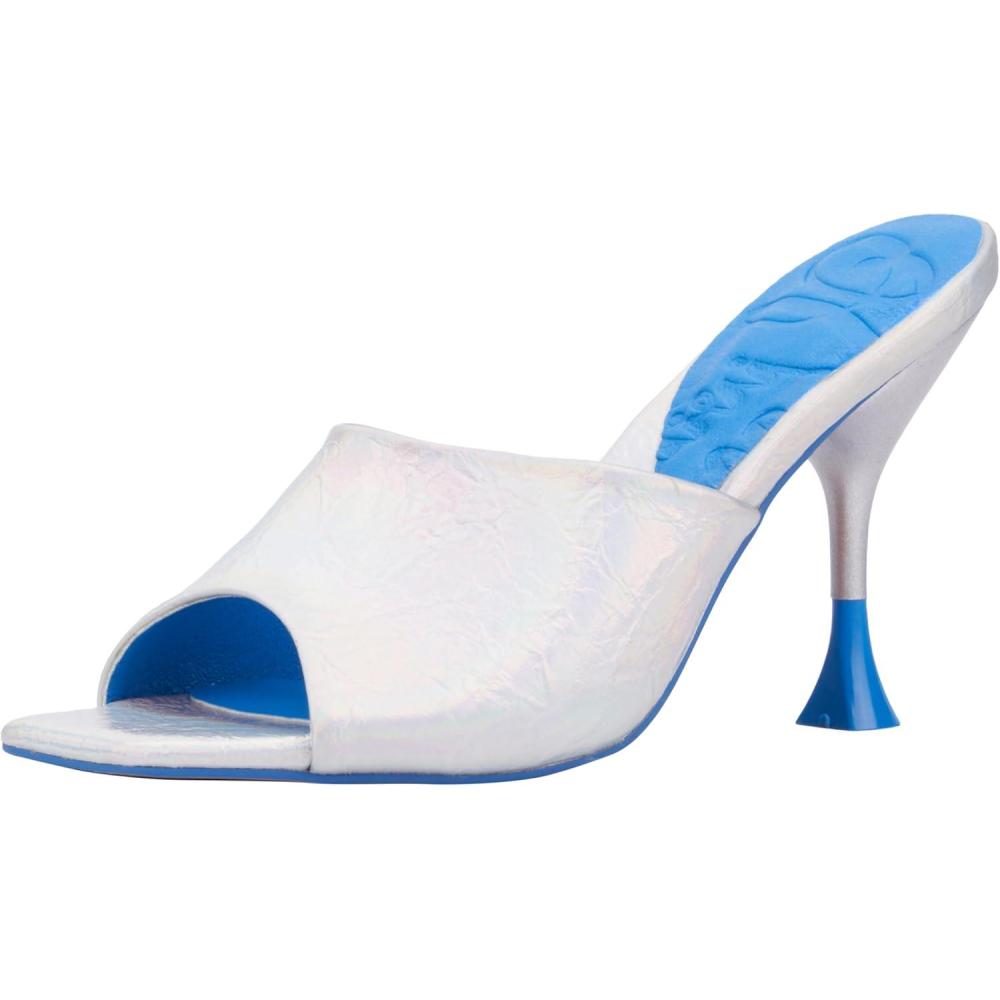 imageOlivia Miller Womens Unspoken LowMid Square Heels Rubber Outsole