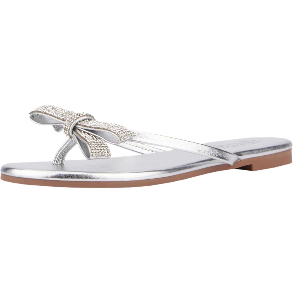 imageOlivia Miller Womens Frosting Flip Flop Round Sandals Tpr Outsole