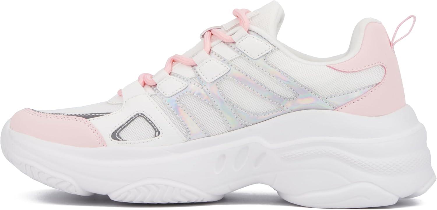 imageOlivia Miller Womens Show Off Low Top Round Sneakers Phylon Outsole
