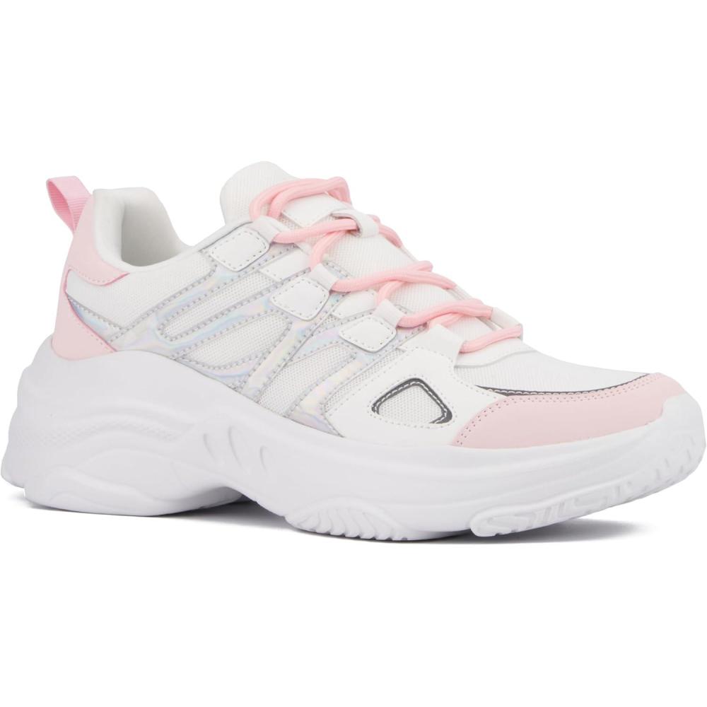 imageOlivia Miller Womens Show Off Low Top Round Sneakers Phylon Outsole