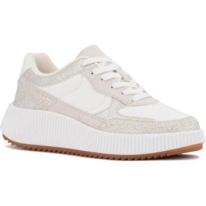 Olivia Miller Womens Beauty Queen Low Top, Round Sneakers, TPR Outsole