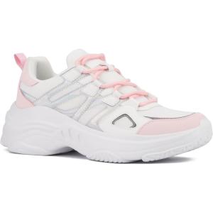 Olivia Miller Womens Show Off Low Top, Round Sneakers, Phylon Outsole