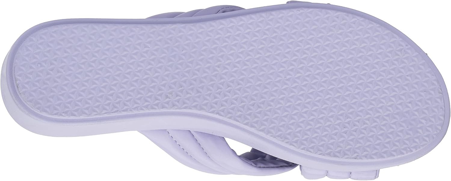 image:imageOlivia Miller Womens Emma Wedge Round Sandals Polyvinyl Chloride Outsole